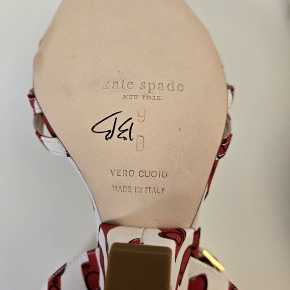 NWOT Kate Spade rare Ivana wedge sandals, size 9 - Picture 10 of 14